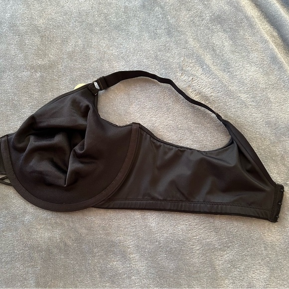 NWT Vanity Fair Radiant Womens Back Smoothing Underwire Bra Midnight Black - Picture 8 of 11